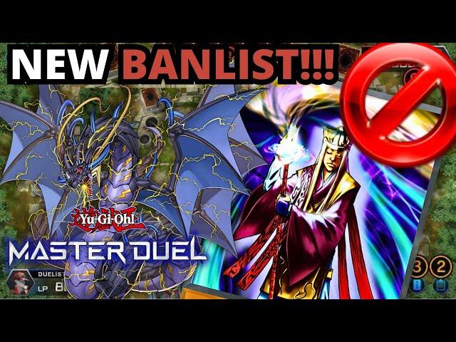 New Master Duel Ban list Outrageous!