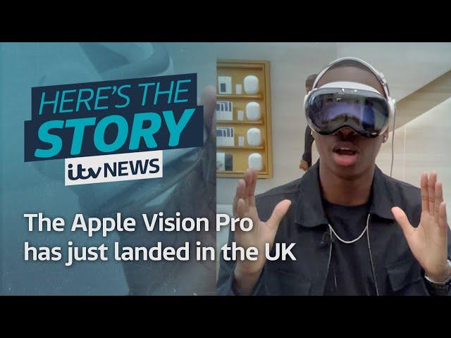 The Apple Vision Pro has just landed in the UK