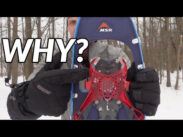 MSR Lightning Ascent Snowshoes Review // Best Snowshoes & Bindings