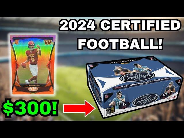 RPA /5! 2024 Certified Football Hobby Box Review!