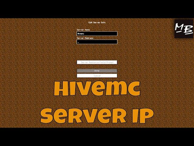 Minecraft Hivemc Server IP Address