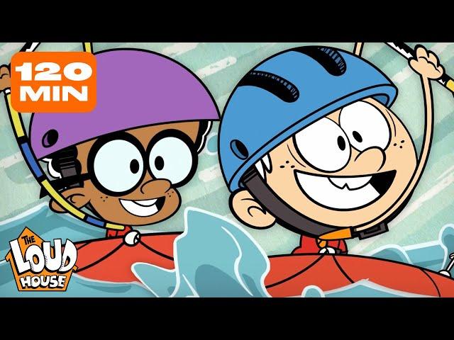 Loud Family Outdoor Adventures!  w/ The Casagrandes | 2 Hour Compilation | The Loud House