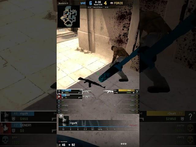 rigoN EXCEPTIONAL 4K | bNE vs FORZE | #csgohighlights
