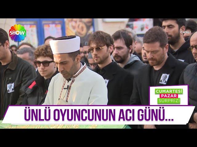 Aras Bulut İynemli'nin babası son yolculuğuna uğurlandı!