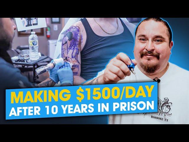 He Learned How to Start a Tattoo Business After 10 Years in Prison