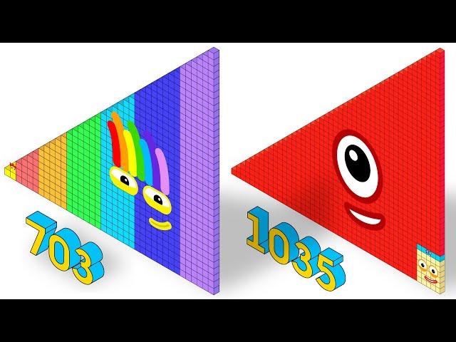 The Amazing Step Squad - Numberblocks 1 to 1035