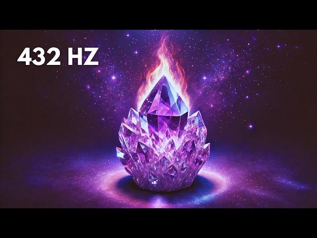 432Hz Violet Flame Meditation for Global Healing 