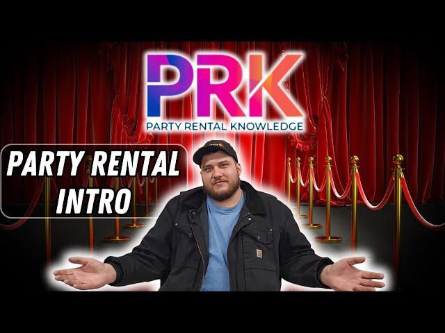 Party Rental Knowledge Introduction