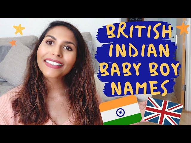 BRITISH INDIAN BABY BOY NAMES | ANGLO-INDIAN BOY NAMES | Bhavi Byrne