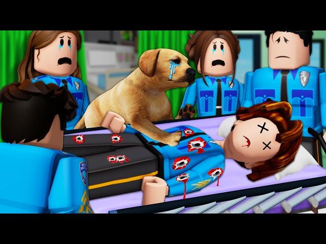 ROBLOX Brookhaven RP - FUNNY MOMENTS: Poor Police Dog | Roblox Idol