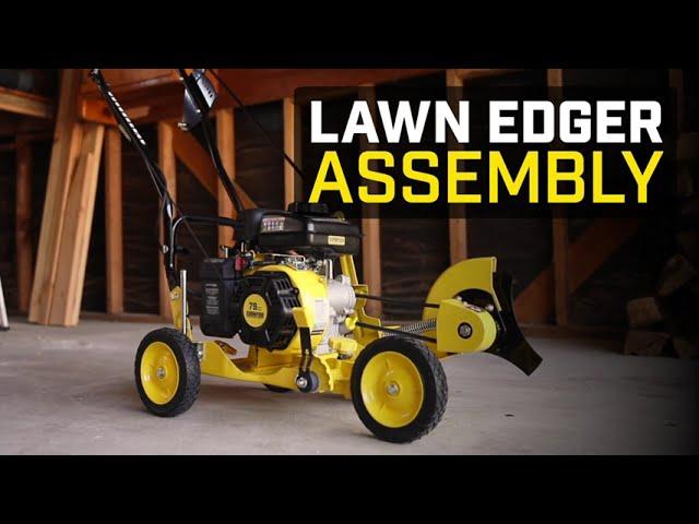 Champion 79cc Walk Behind Lawn Edger Assembly Guide (Model 200942)