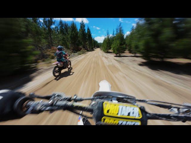 2024 YZ450F 50th Anniversary Edition PURE SOUND!!! TRAIL BATTLES (BERM BUSTER)