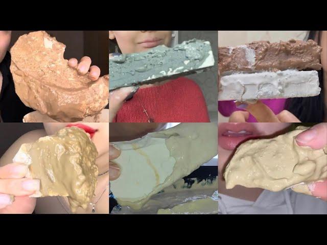 wet chalk and paste compilation | wet crunch edit 