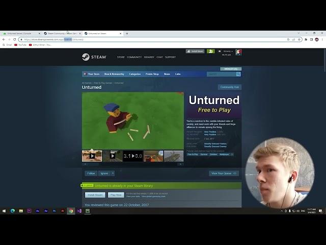 How to Create a Game Server Login Token for Unturned