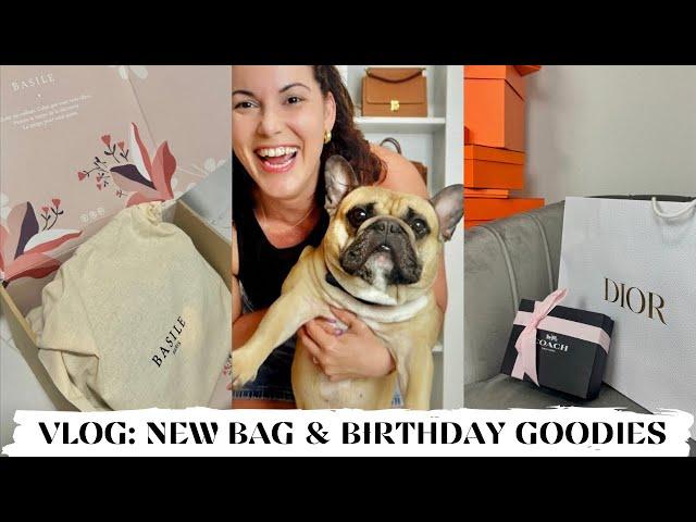 DAYS WITH MAY  Vlog: pre-Birthday Unboxing  living abroad, new-to-me Handbag brand from Paris