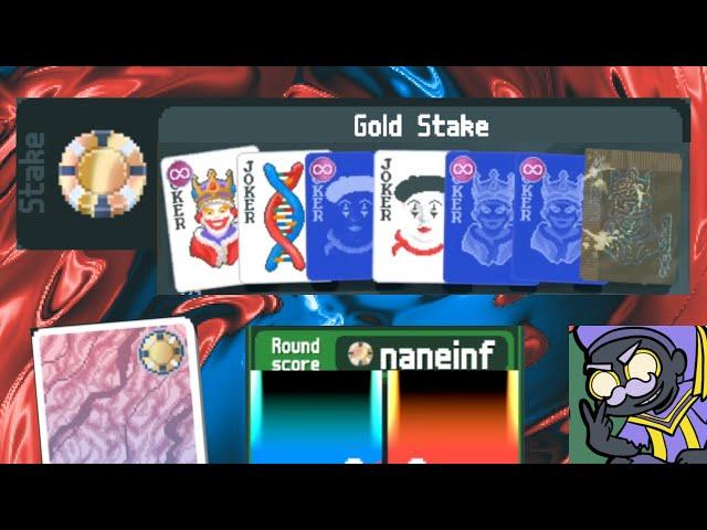 LIVE Gold Stake naneinf conclusion (random seed, no Legendaries)