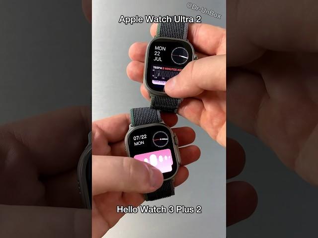 Apple Watch Ultra 2 vs Hello Watch 3 Plus 2 Speed Comparison#shorts #viral #video #trending #short