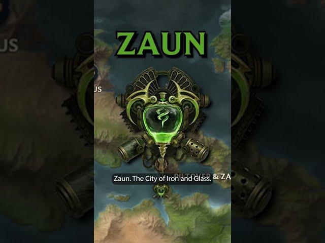 Zaun in ONE MINUTE! Piltover’s opposite! Bite-sized Arcane/League of Legends Universe lore!