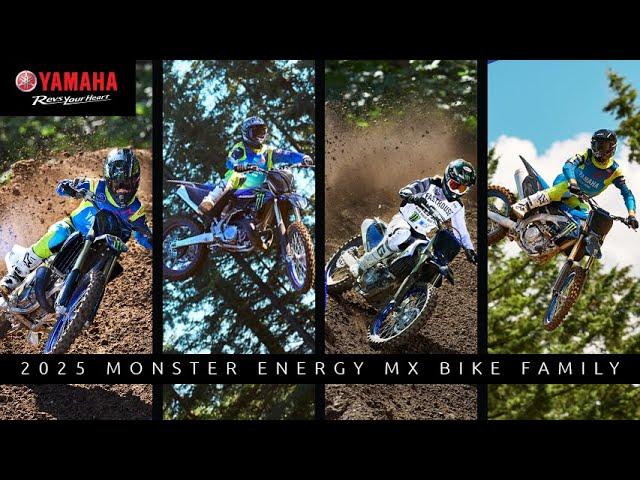 Ride Like a Champion. The 2025 #Yamaha Monster Energy Edition YZs