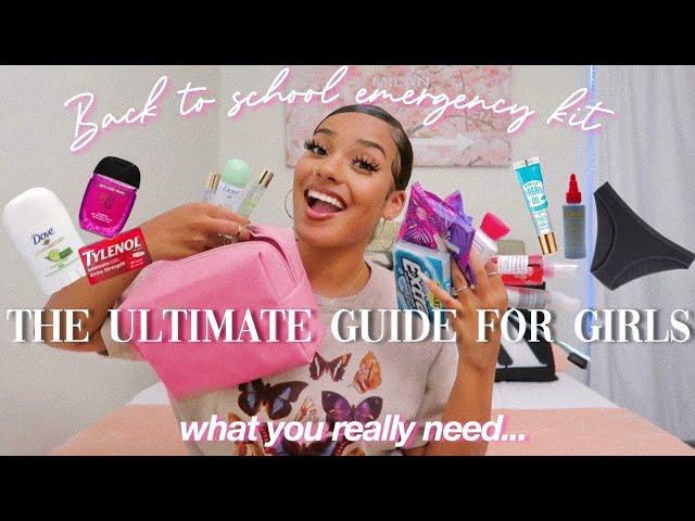 EVERYTHING YOU NEED IN YOUR SCHOOL EMERGENCY KIT *the best guide*