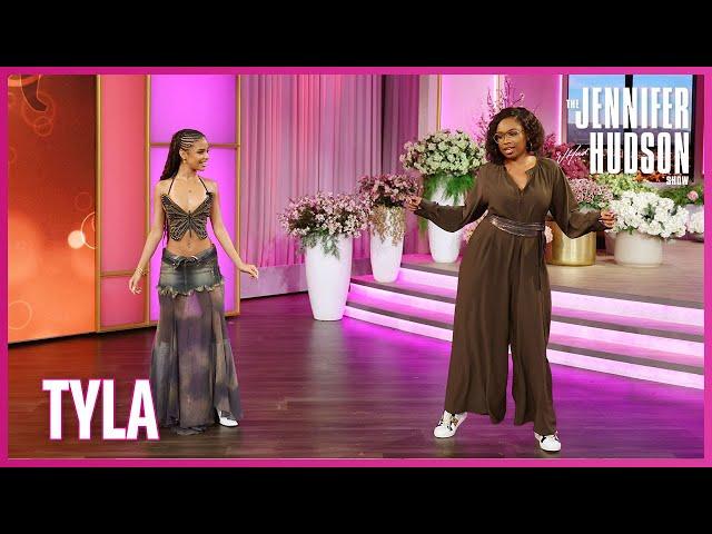 Tyla Teaches Jennifer Hudson Her Viral ‘Water’ Dance