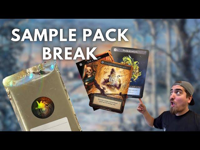 Sorcery SAMPLE PACK BREAK + Alpha box  Live Openings!