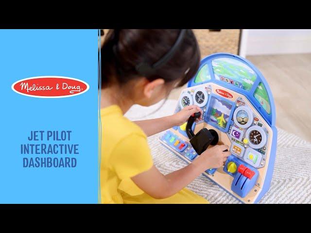 Melissa & Doug Jet Pilot Interactive Dashboard