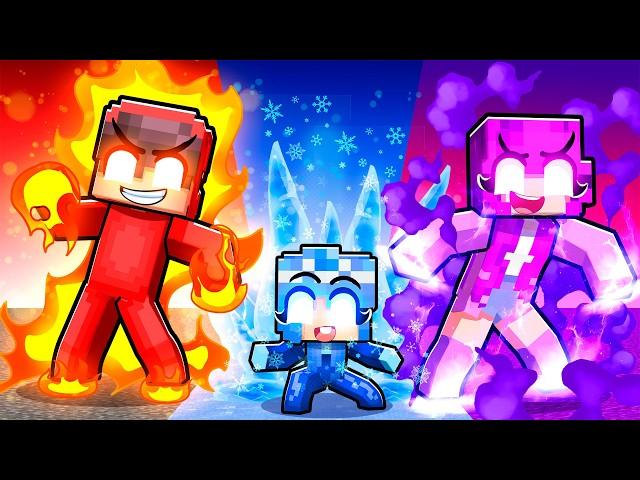 Having an ELEMENTAL FAMILY (Minecraft)