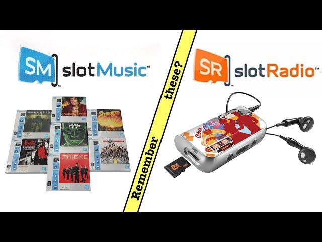 Forgotten memory? slotMusic & slotRadio