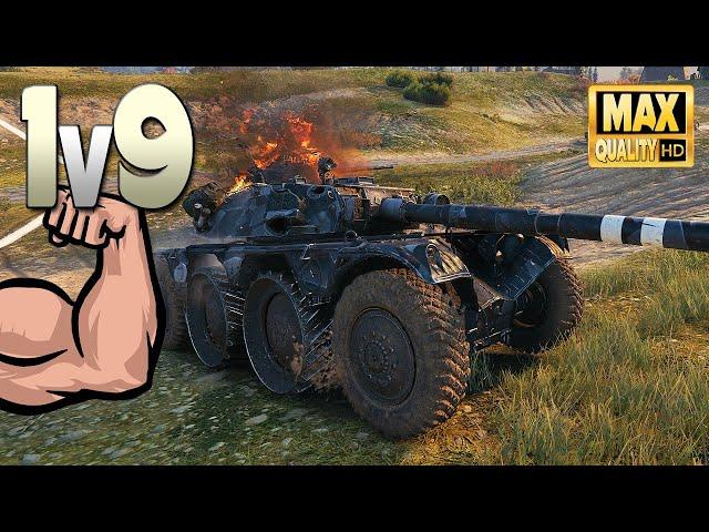 EBR 105: Sensational 1 versus 9 - World of Tanks