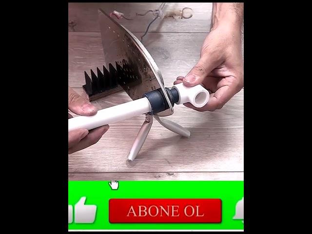 PVC pipe welding machine from old iron