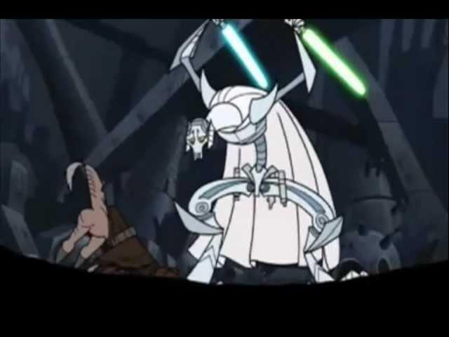 General Grievous vs Jedi (Full scene)