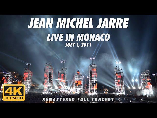 Jean Michel Jarre - Live in Monaco (July 1st, 2011) Complete Concert [4K New Remaster]