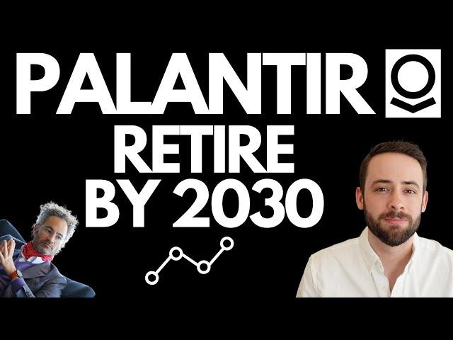 Retire off Palantir [PLTR] by 2030... How Many Shares??