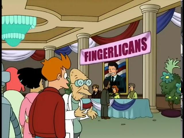 Futurama - Problem with both parties is they always want to give your taxes to the less fortunate