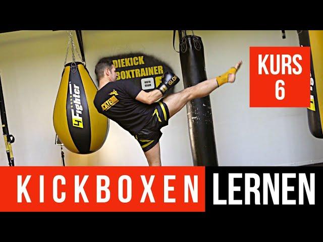 Kurs 6: Frontkick Frontkick. Wie kickt man 2 Frontkicks richtig// Kickboxen lernen in Köln und Bonn