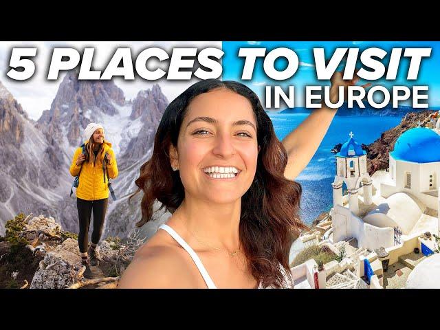 Top 5 Places to Visit in Europe | European Summer 2023!!