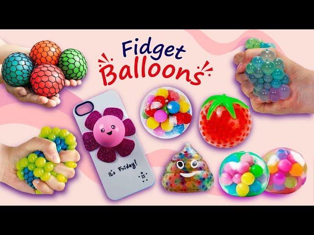 21 DIY Fidget Balloons - Squishy, Stretchy and Lovely Stress Balls - Stress Relief Fidget Toy Ideas