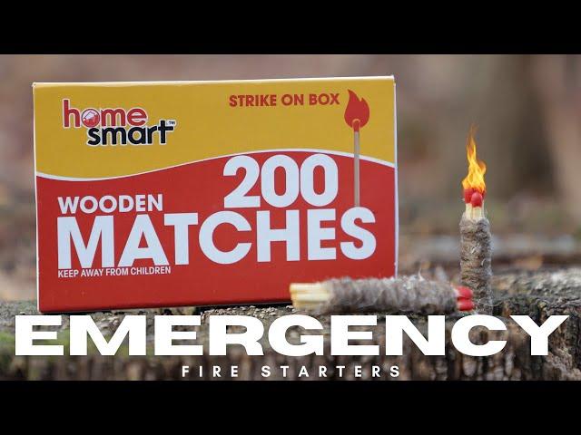 Make Your Own Emergency StormProof Matches: Survival Instructor shows this match trick!