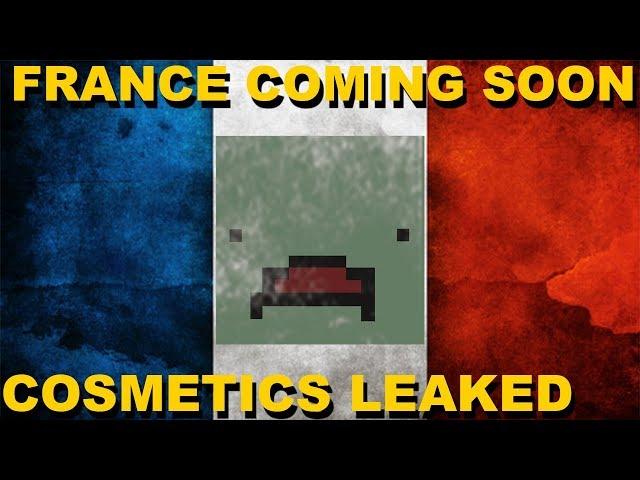 FRANCE COMING SOON TO UNTURNED (Cosmetics Leaked)