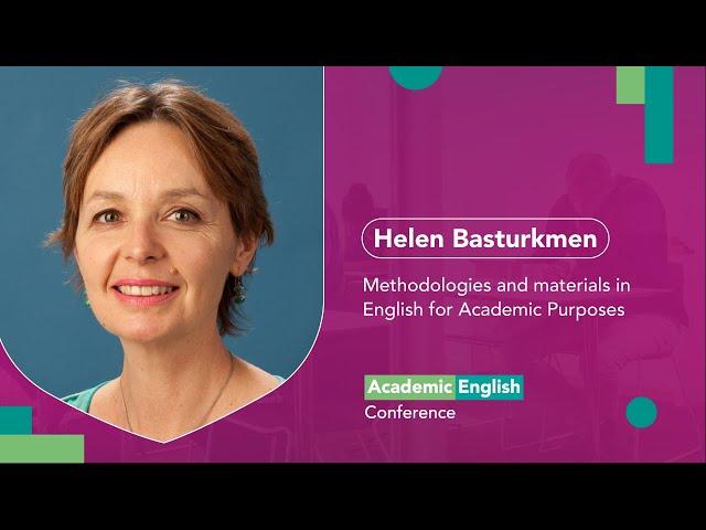 Helen Basturkmen - Methodologies and materials in English for Academic Purposes.