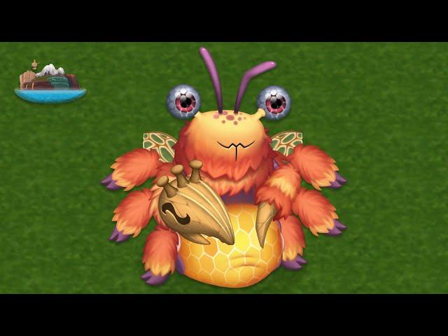 Buzzinga - All Monster Sounds & Animations (My Singing Monsters: Dawn of Fire)