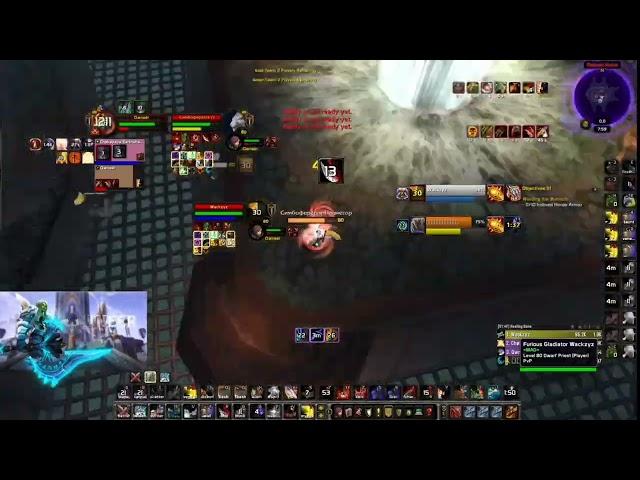 SIMBO DESTROYED QWNEER IN THE 2v2 TOURNAMENT, 3600+ ARENA CLASSIC WOTLK