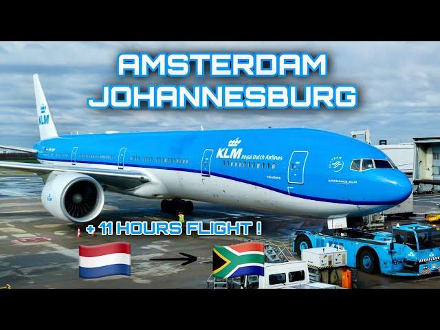 Trip Report | KLM | Amsterdam  to Johannesburg  | Boeing 777-300ER