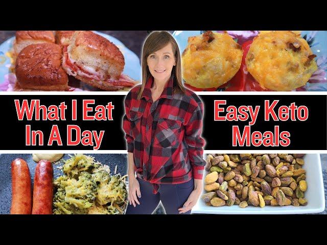 What I Eat In A Day | Easy Keto & Low Carb Meals | 2023