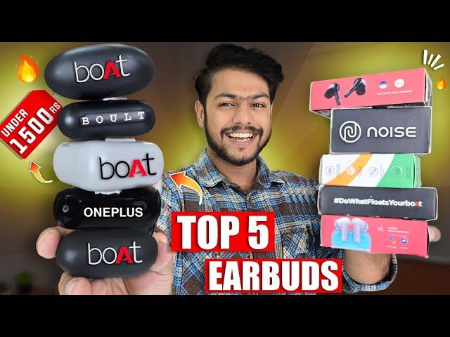 Top 5 Best Earbuds Under 1500 Rs - Best TWS Under 1500 Rs for 2024!