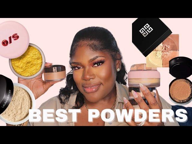 THE BEST SETTING POWDERS FOR OILY SKIN I DARK SKIN FRIENDLY