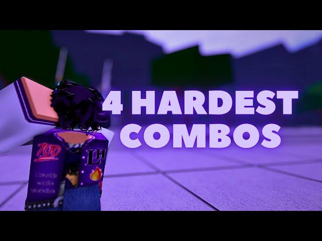 TOP 4 Hardest COMBOS In The Strongest Battlegrounds | #thestrongestbattlegrounds