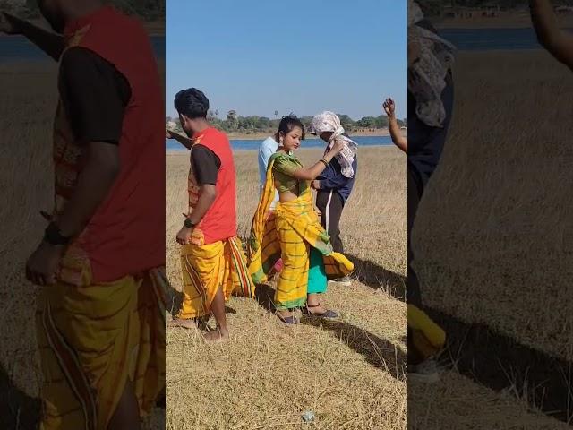 Upel Baha//Santali Video shooting time//Bishal hembram Jayata Murmu 2025//