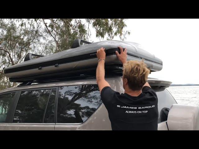 A WALK AROUND OF THE NEW ODYSSEY ROOF TOP TENT BY JAMES BAROUD